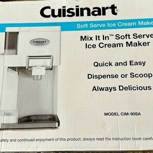 Cuisinart Soft Serve Ice Cream Maker